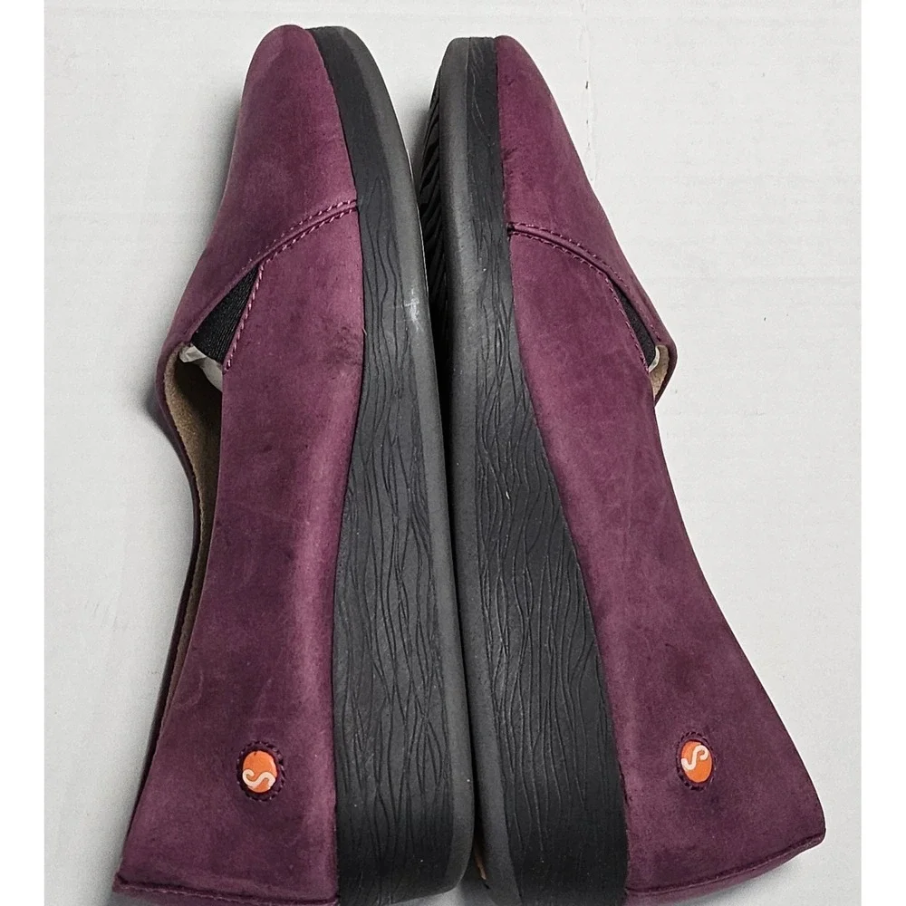 Softinos NOBUCKLEA Purple Slip On Loafers Flats‎ Shoes Women's Size 36/US 6
